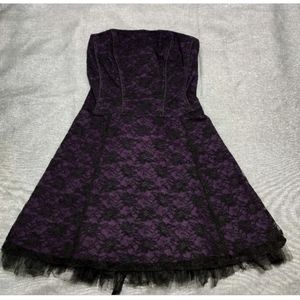 Tripp NYC purple corset dress